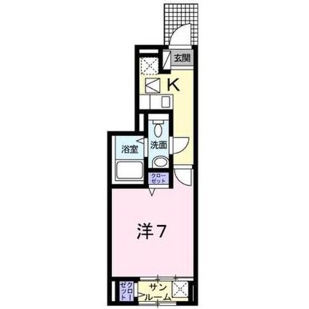 メゾン ド プルニエの物件間取画像
